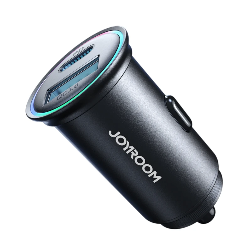 شاحن سيارة Joyroom JR-CCN04 – USB-C وUSB-A بقدرة 60W