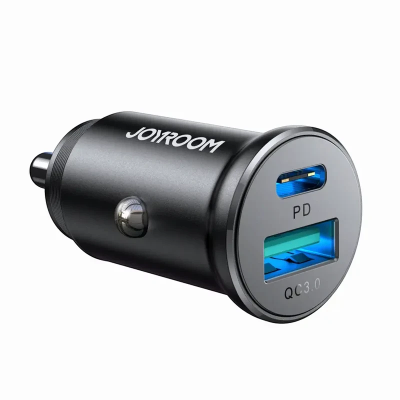 شاحن سيارة Joyroom JR-CCN05 – 30 واط مع كابل تايب سي