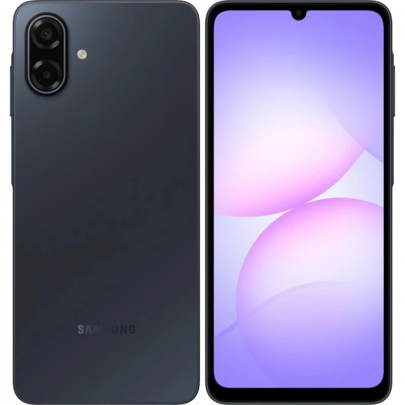 هاتف Samsung Galaxy A07 4G Dual SIM – رام 4GB وتخزين 64GB اسود