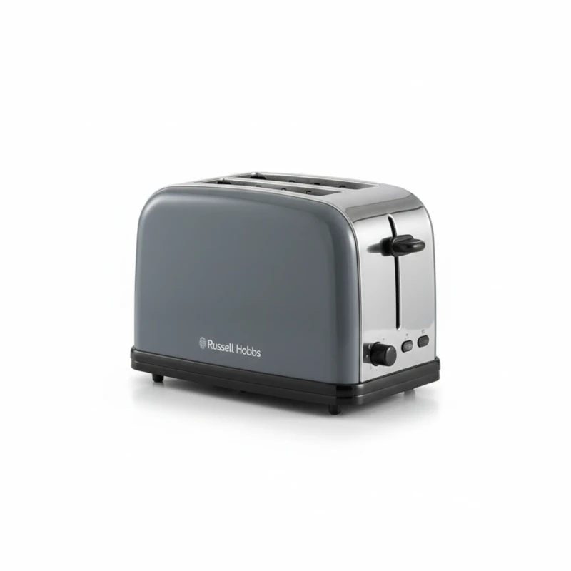 محمصة خبز Russell Hobbs Classics لشريحتين باللون الرمادي