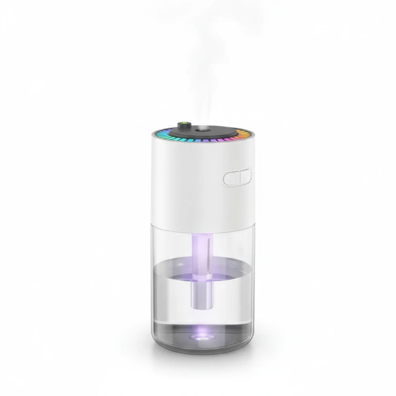 مرطب هواء صغير USB بإضاءة LED – خزان 280 مل