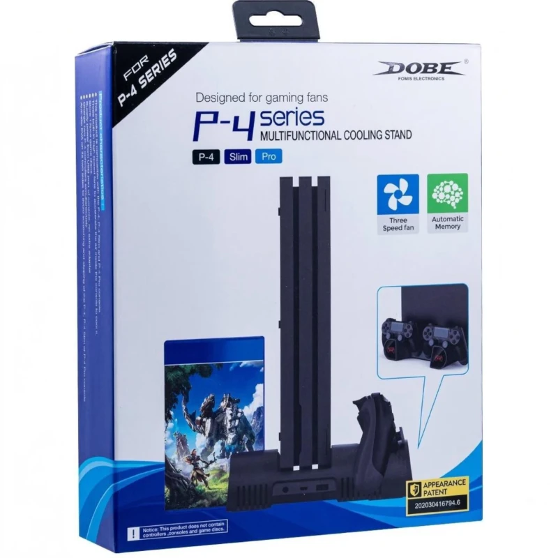 قاعدة تبريد PS4 متعددة الوظائف – شحن وتنظيم الملحقات