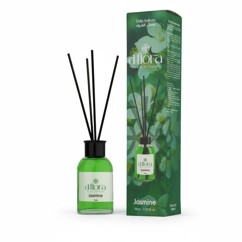 معطر جو أعواد d-flora بسعة 110 مل بروائح متنوعة