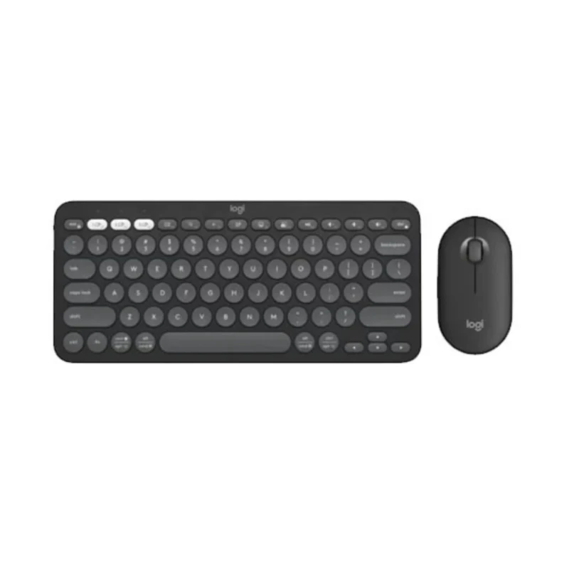 طقم كيبورد وماوس Logitech Pebble 2 Combo