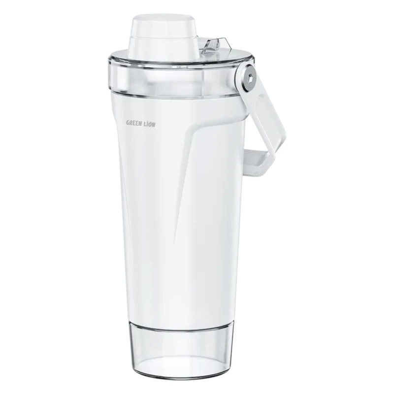 كوب حراري Green Lion Canister بسعة 590 مل مع مقبض – أبيض