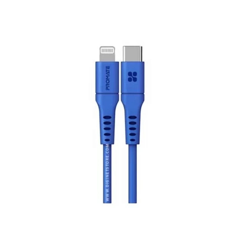 كابل Promate PowerLink-300 – Lightning بطول 3 متر أزرق