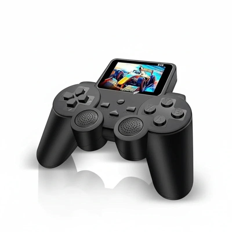 جهاز العاب S10 Gamepad – شاشة مدمجة وألعاب كلاسيكية