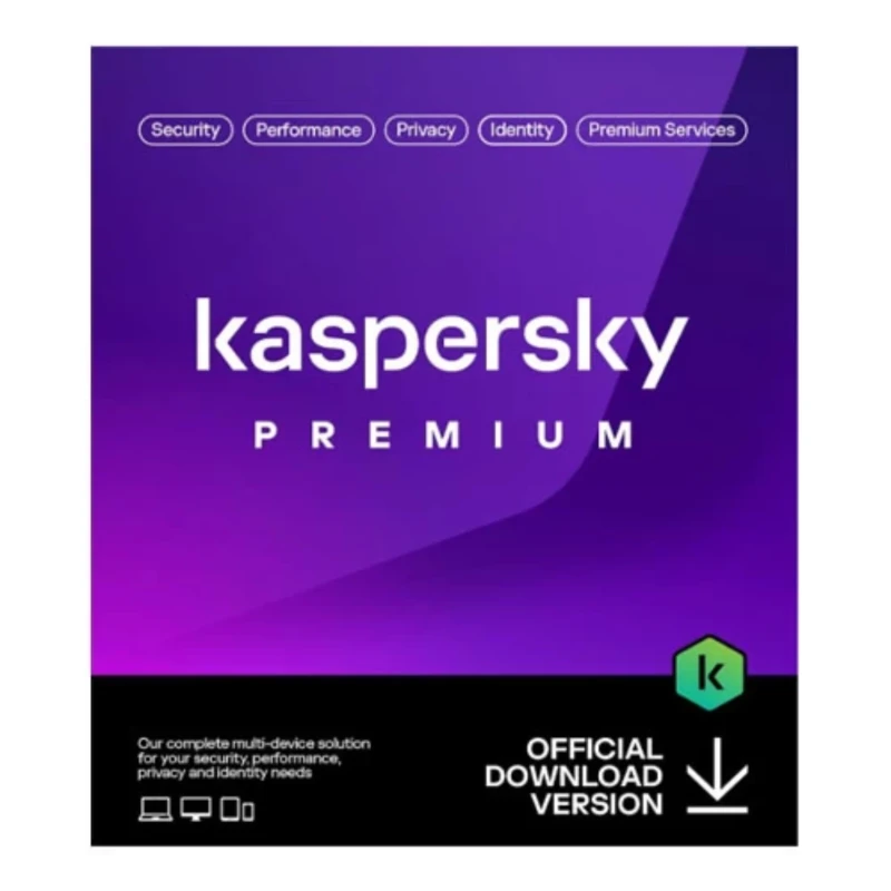 برنامج حماية Kaspersky Premium – 10 أجهزة لسنة