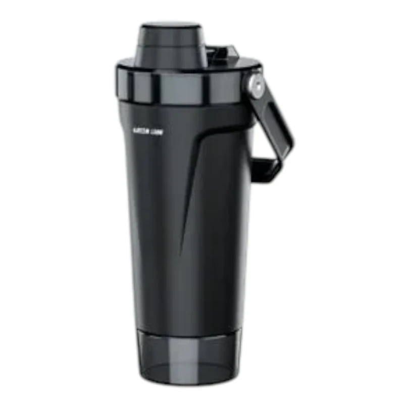 كوب حراري Green Lion Canister بسعة 590 مل مع مقبض – أسود