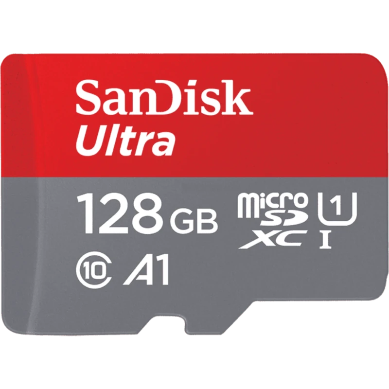 بطاقة ذاكرة SanDisk Ultra microSDXC – سعة 128 جيجابايت