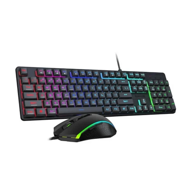 طقم ألعاب Redragon S107-RGB – كيبورد وماوس وباد