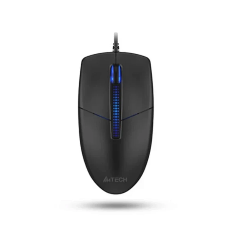 ماوس سلكي A4Tech N-530S – نقر هادئ وإضاءة