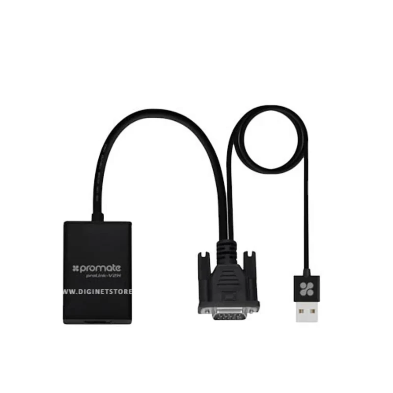 محول Promate ProLink-V2H – من VGA إلى HDMI